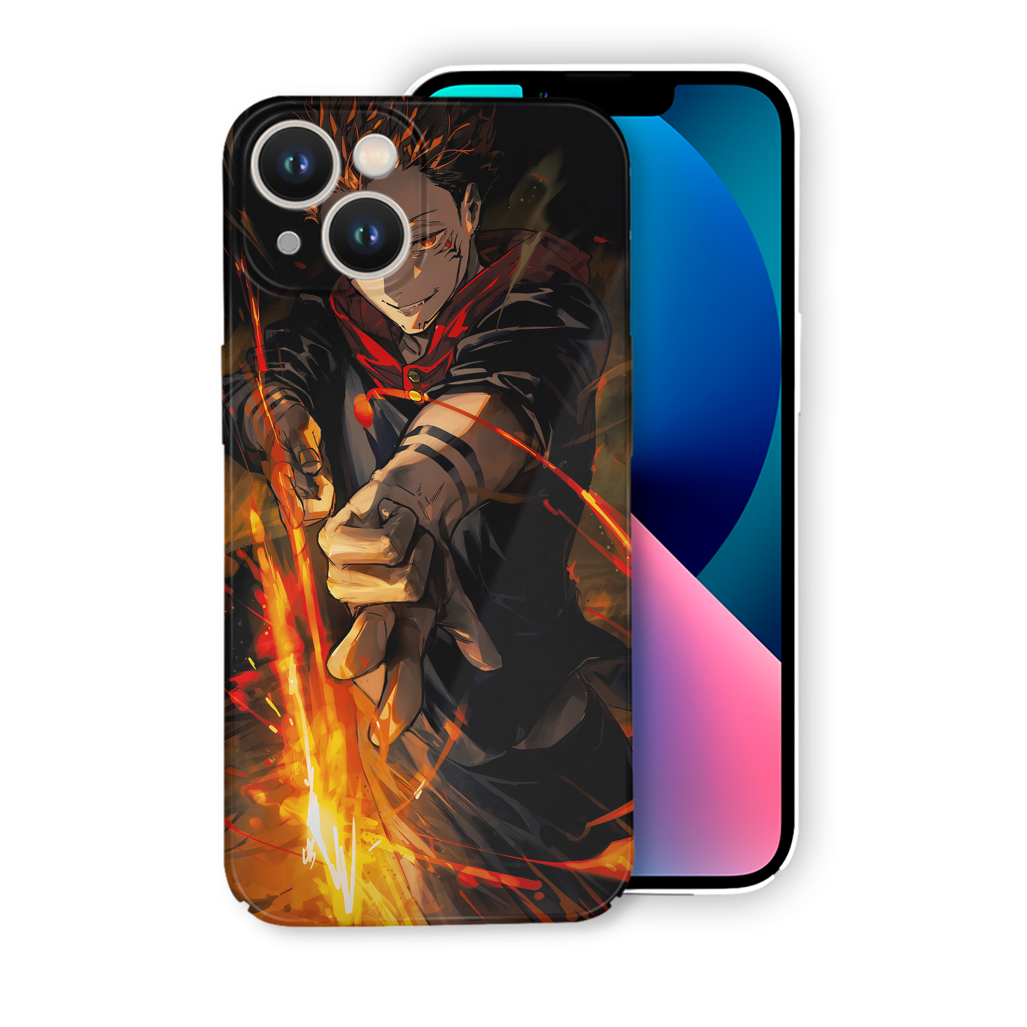 （画像用） 呪術廻戦 Jujutsu Kaisen 【iPhone 14シリーズ対応】ハードケース